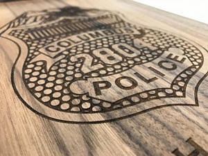 Laser Engraved Walnut Cutting Boards