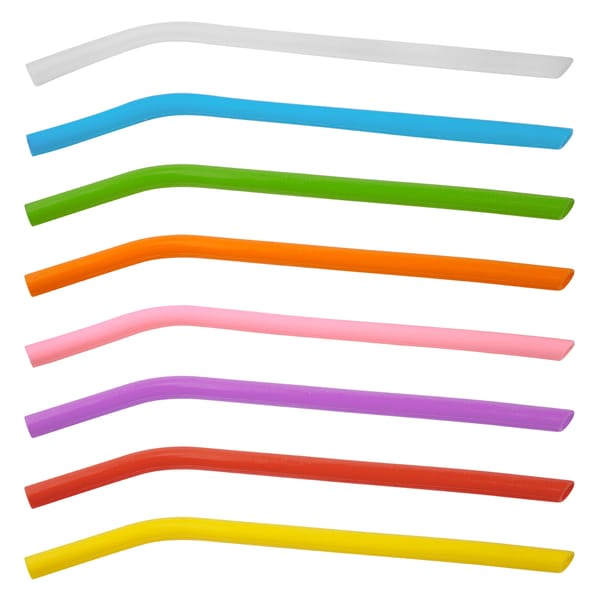 Large Silicone Straws
